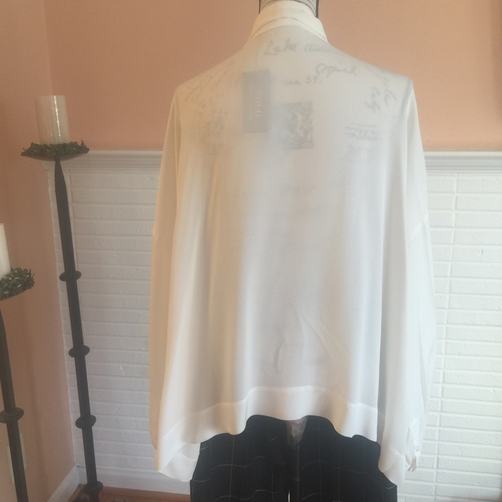 🌺Final Price🌺Polo Ralph Lauren Mulberry Silk Swing Blouse - Picture 5 of 8